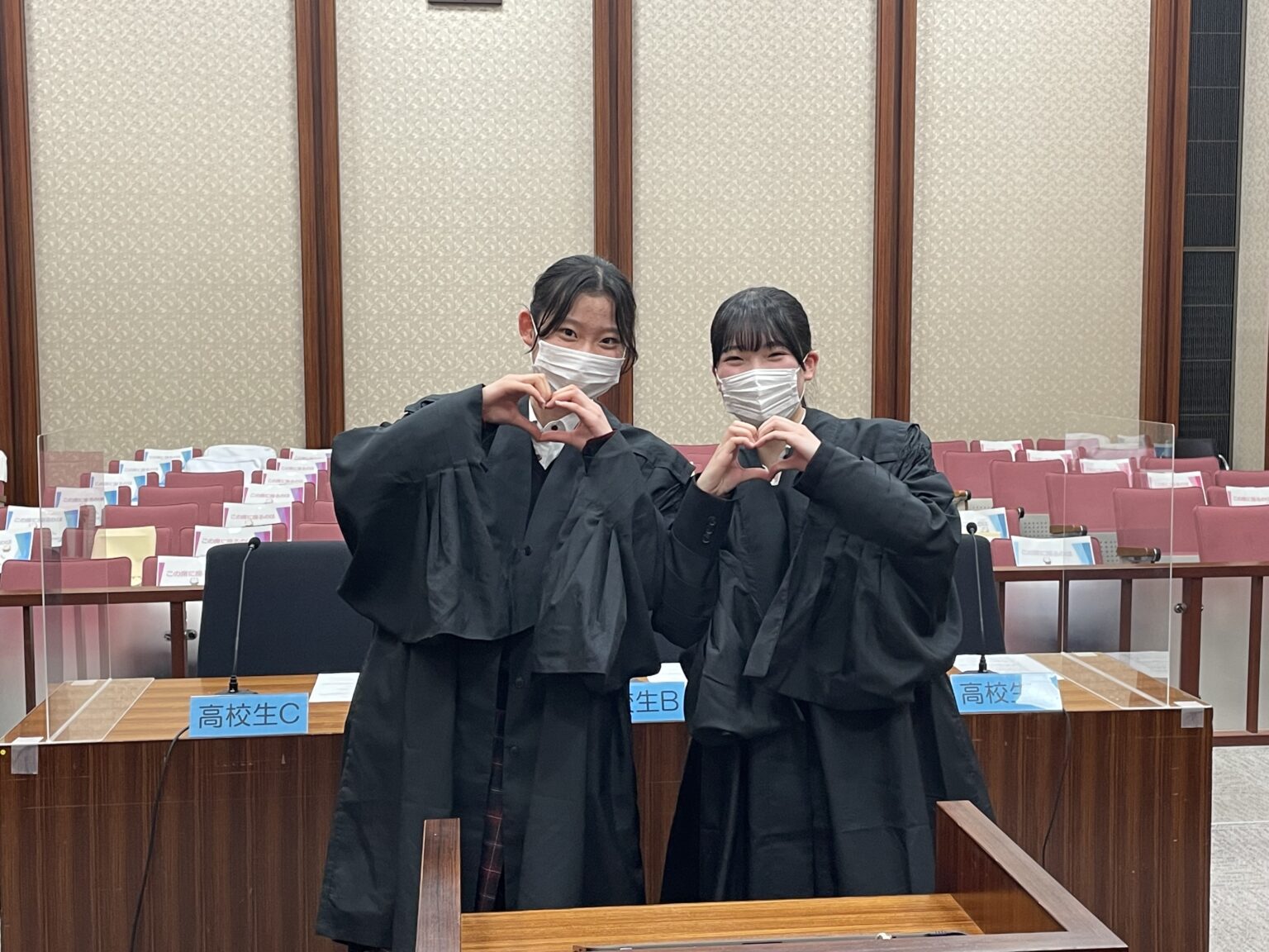 本校の生徒が法曹三者と裁判員経験者による意見交換会に参加しました！校内の様子中村中学校・高等学校 Nakamura Junior